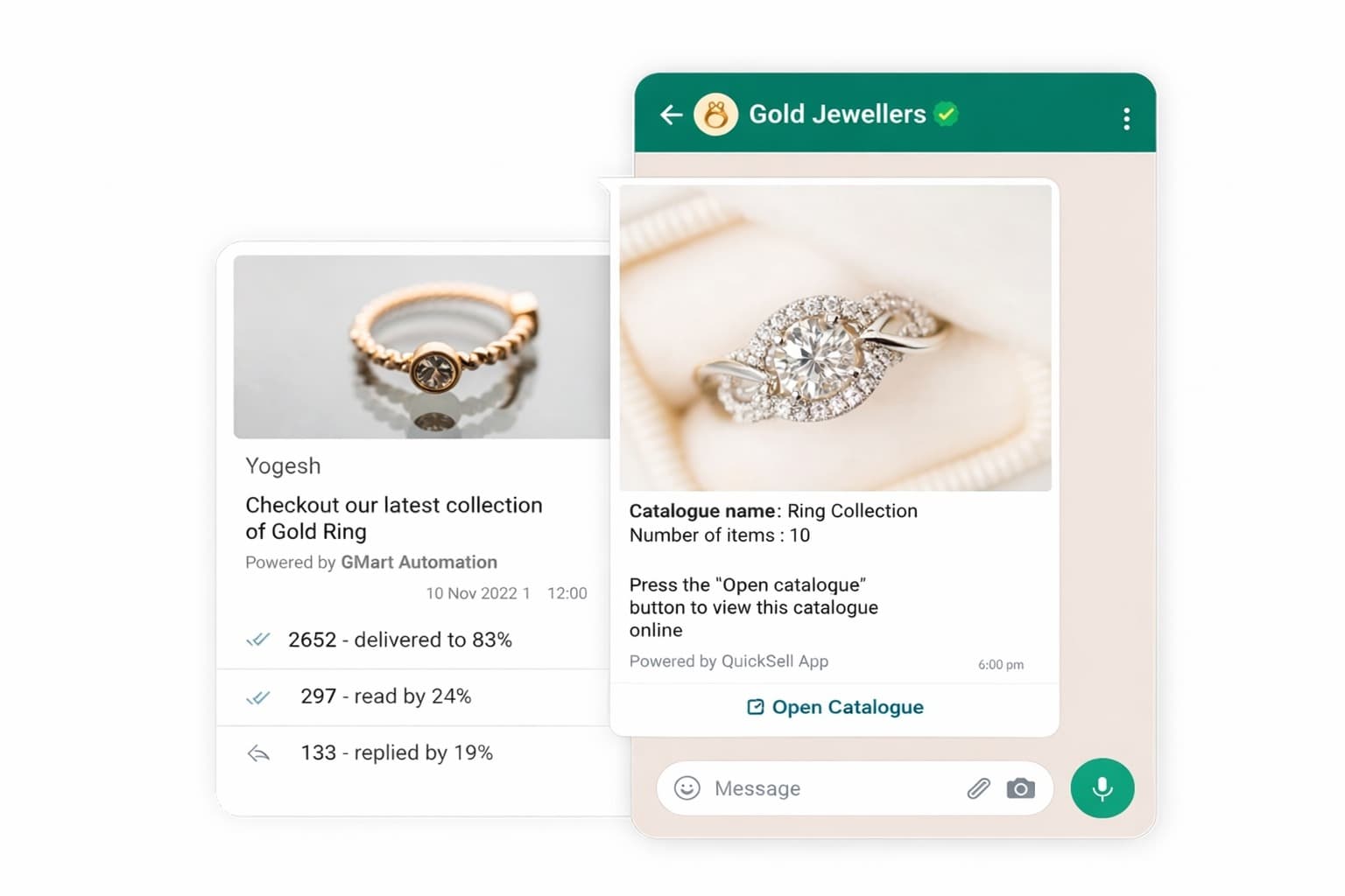 Boost Sales & Customer Engagement with GMart WhatsApp API