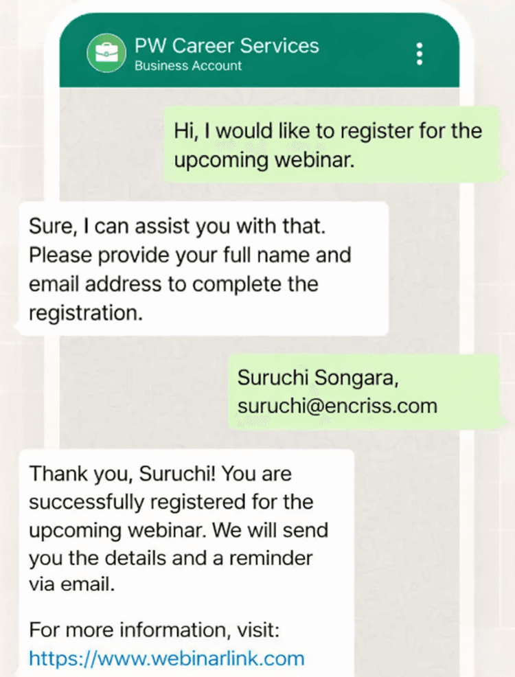 Webinar & Event Registration